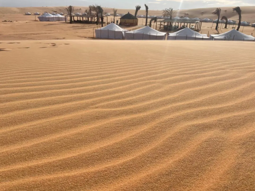 Dune et campement de Lompoul